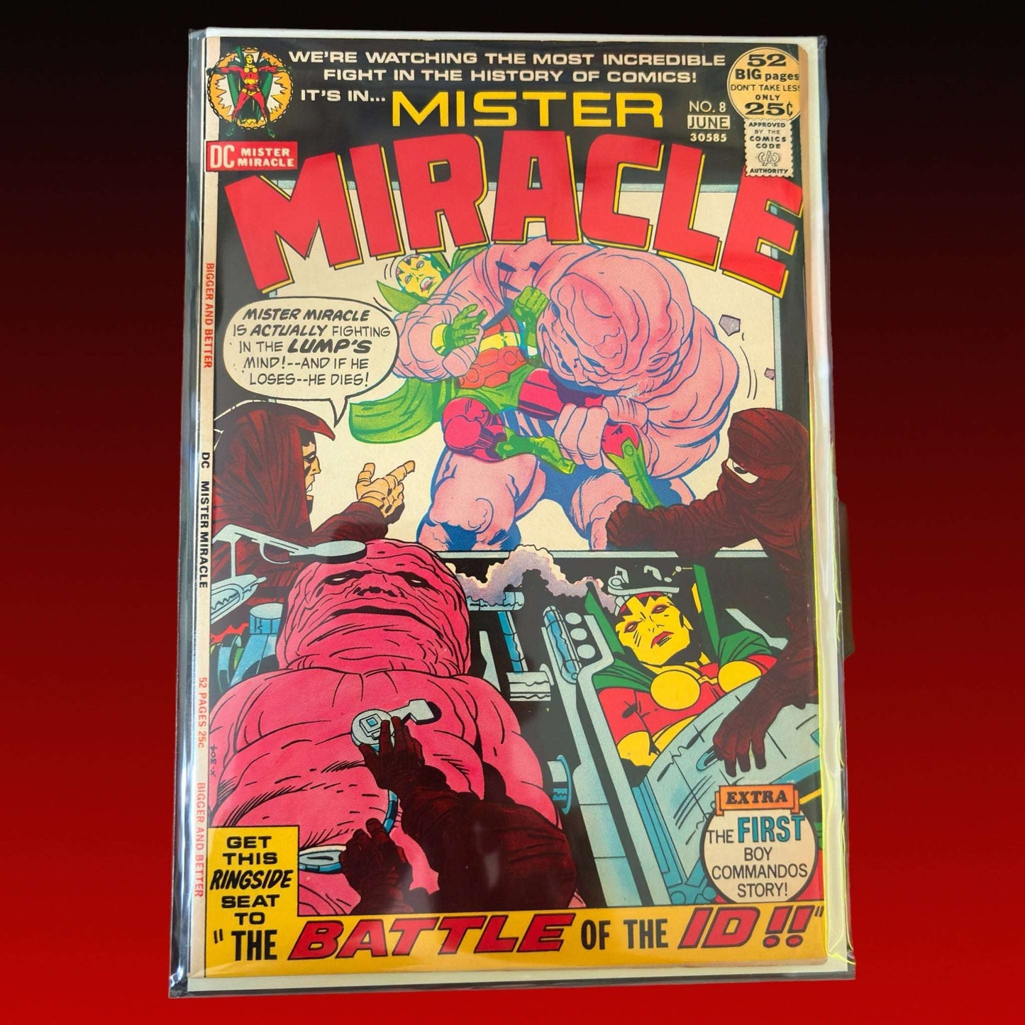 Mister Miracle #8 (1972) — VF– (7.0) 17 Vintage Comics UK | Key Marvel & DC Issues from Silver & Bronze Age Redsters Comics Redsters Comics