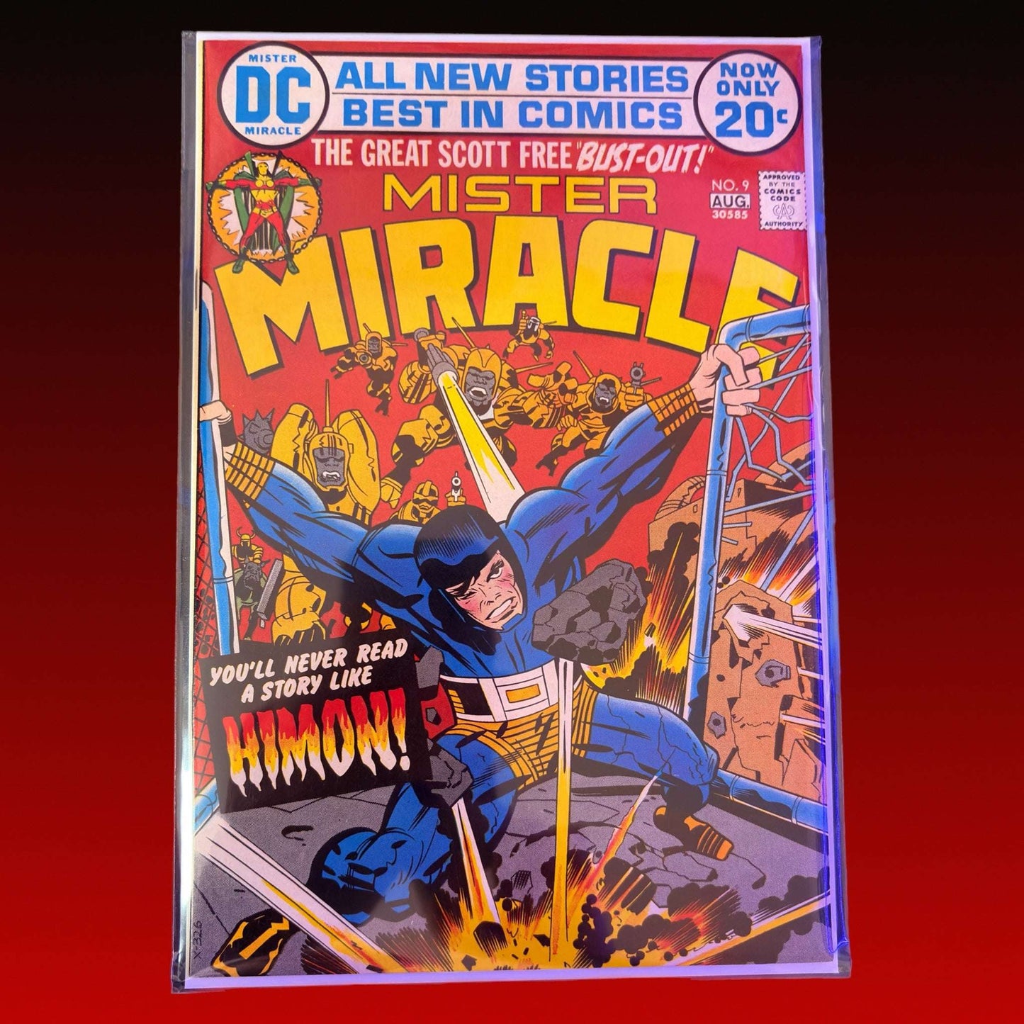 Mister Miracle #9 (1972) — VF+ (8.5) 28 Vintage Comics UK | Key Marvel & DC Issues from Silver & Bronze Age Redsters Comics Redsters Comics