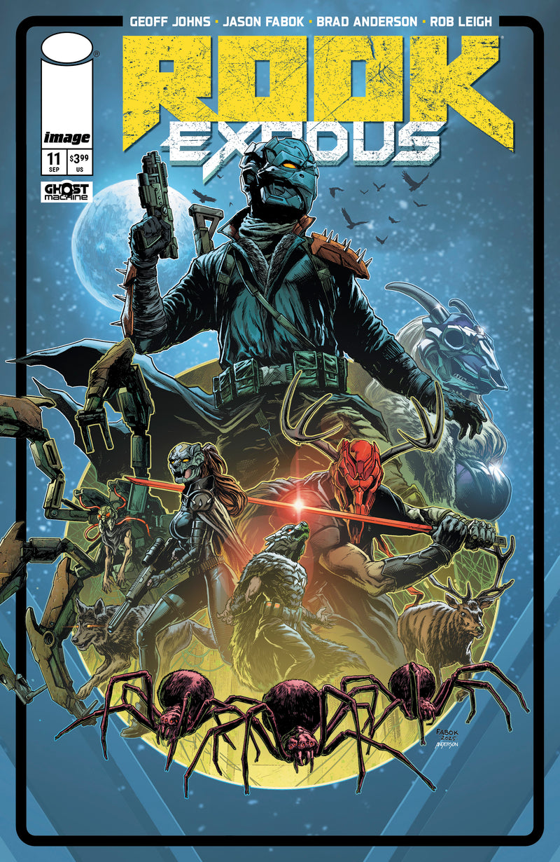 Rook Exodus #11 Cover A Jason Fabok & Brad Anderson
