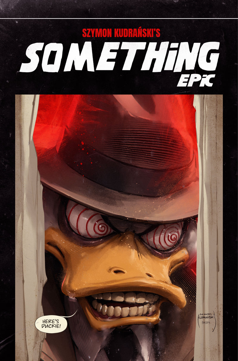 Something Epic #15 Cover B Szymon Kudranski the Shining Homage Variant
