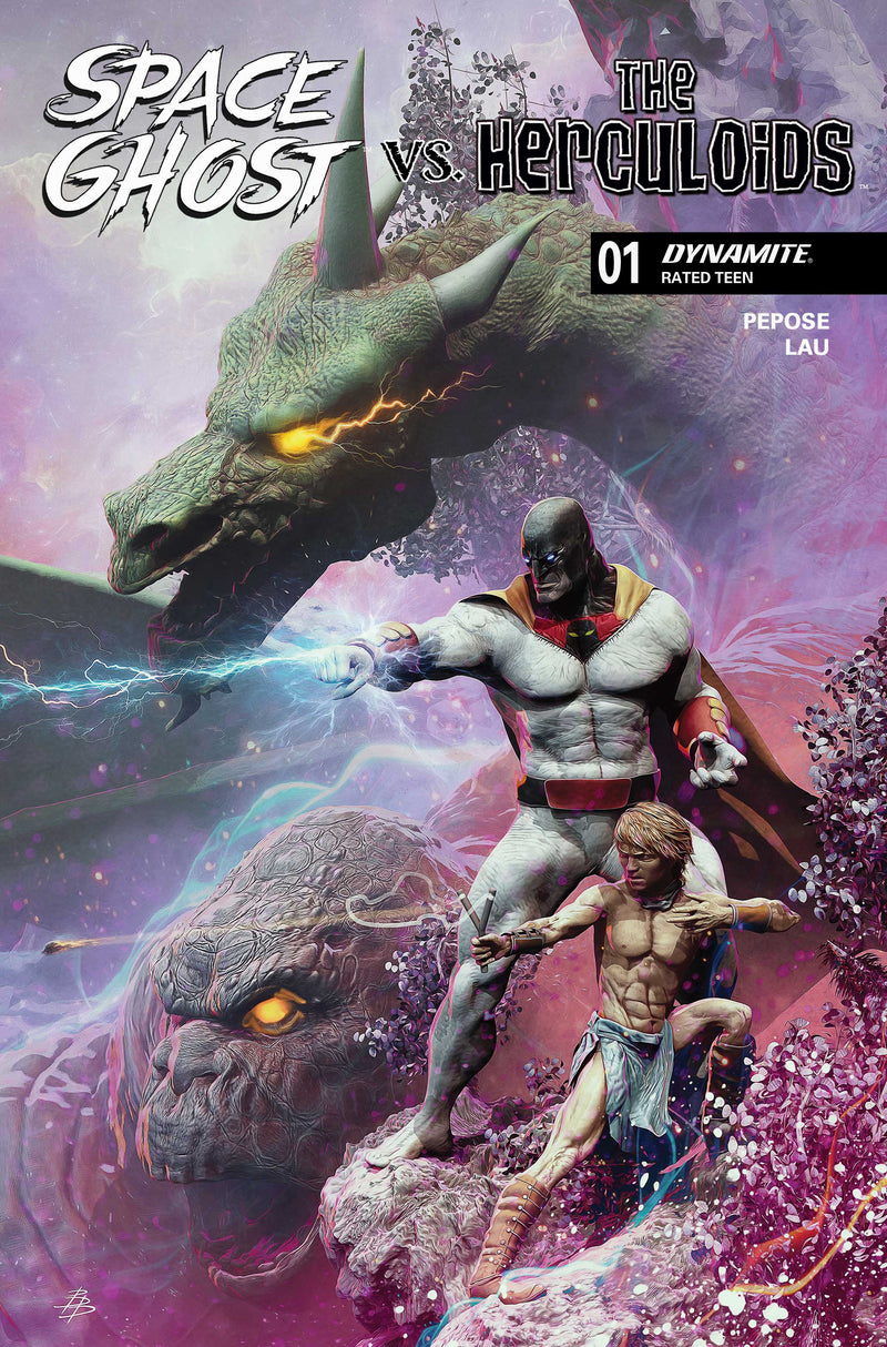 Space Ghost vs the Herculoids #1 Cover D Bjorn Barends Variant
