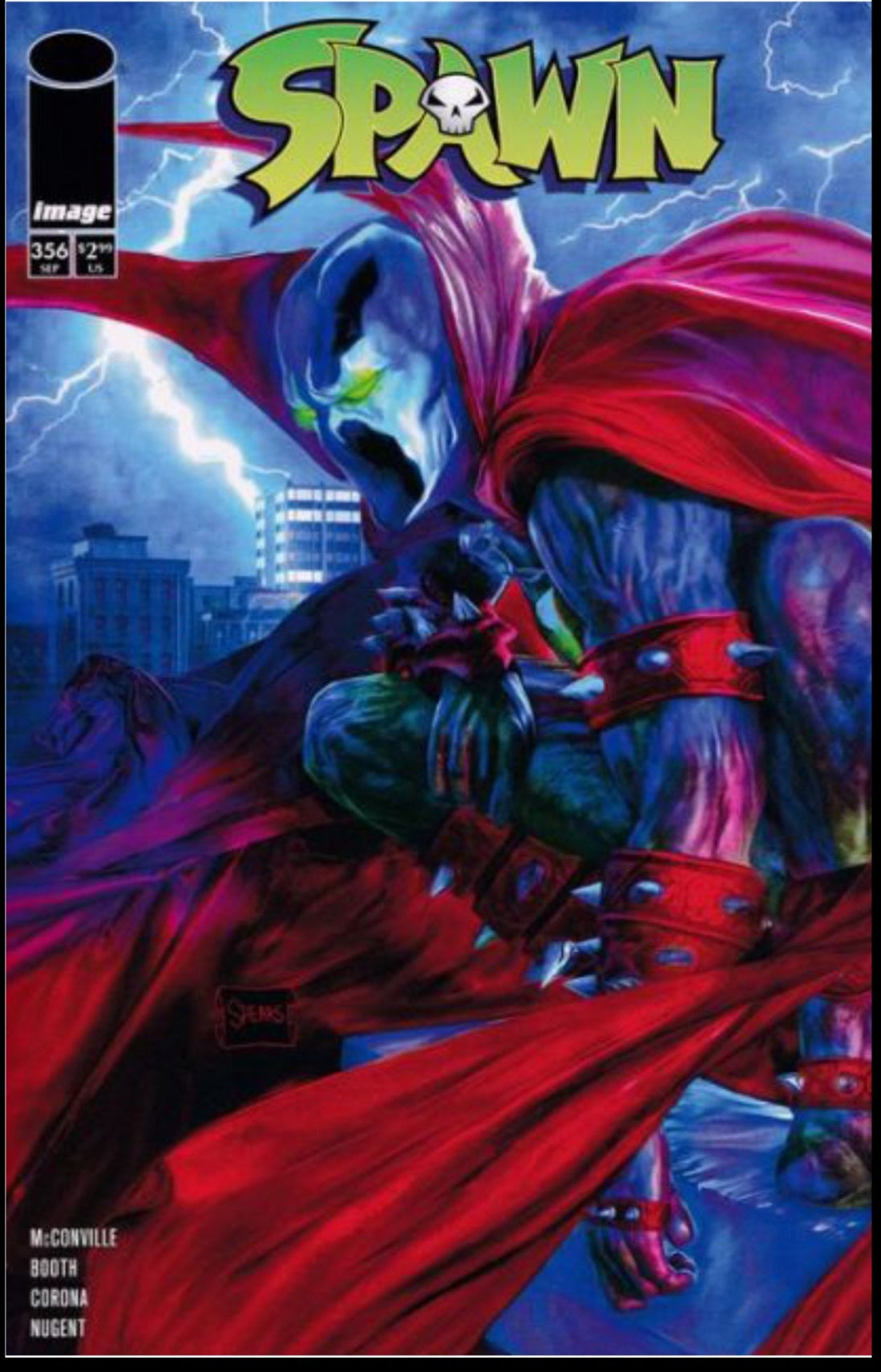 Spawn #356 Mark Spears Variant comic cover | Redsters Comics UK