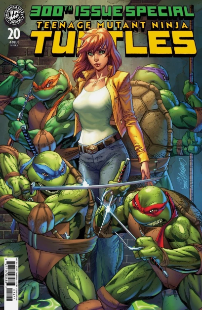 TMNT #20: 300th Special – Cover D J. Scott Campbell Variant – IDW Publishing – 2026