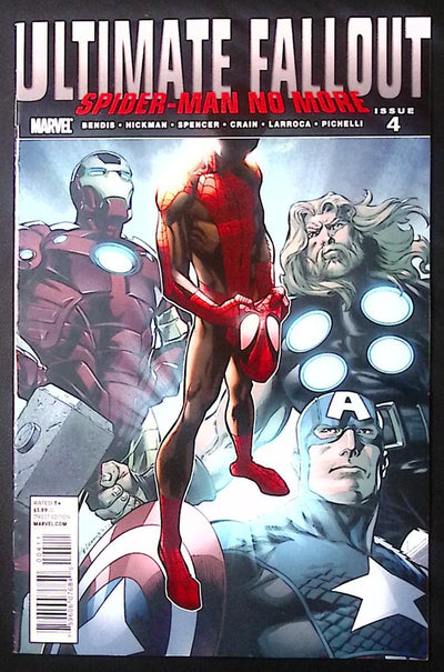 Ultimate Fallout #4 FN+ 1st Print – 1st Appearance of Miles Morales