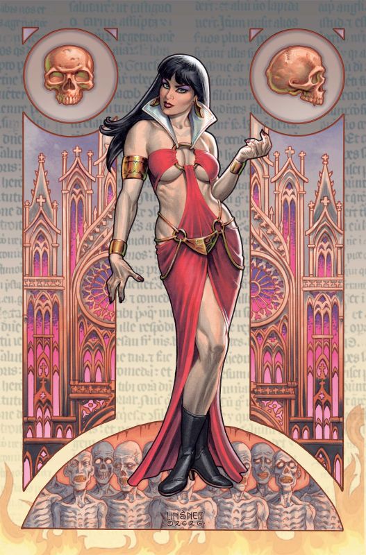 VAMPIRELLA PARADISE #1 CVR I JOSEPH MICHAEL LINSNER LTD VIRGIN VAR
