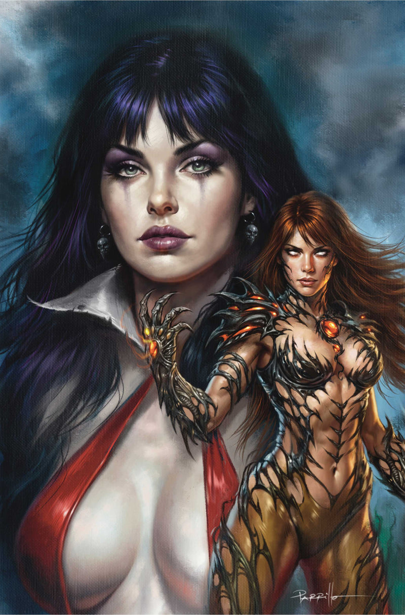 Vampirella X Witchblade Special #1 (One-Shot) Cover G Lucio Parrillo Metal Premium Variant