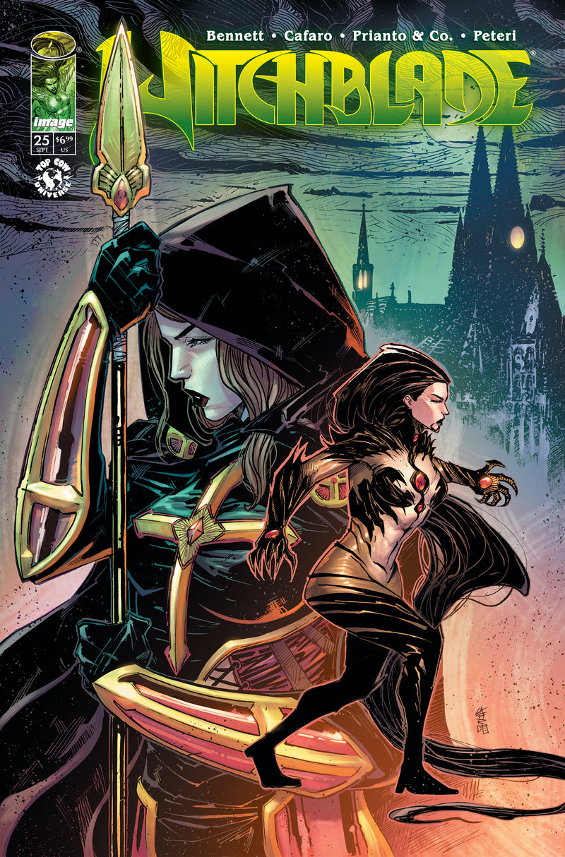 Witchblade #25 Cover A Giuseppe Cafaro & Arif Prianto