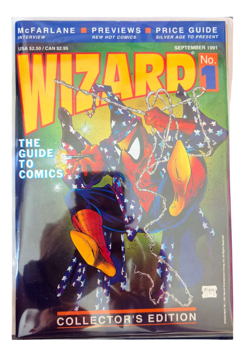 Wizard #1 – Collector’s Edition (1991) – Todd McFarlane Cover