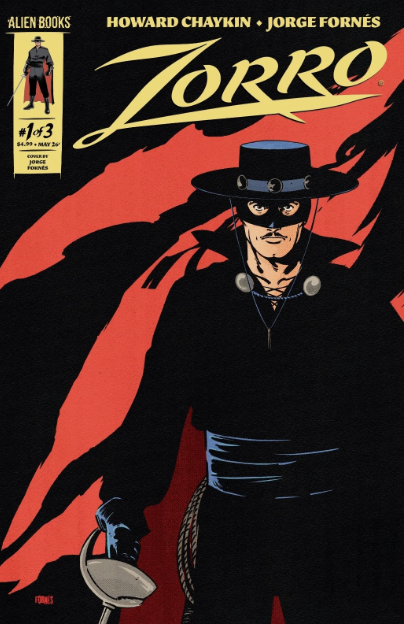 Zorro #1 Cover A Jorge Fornés