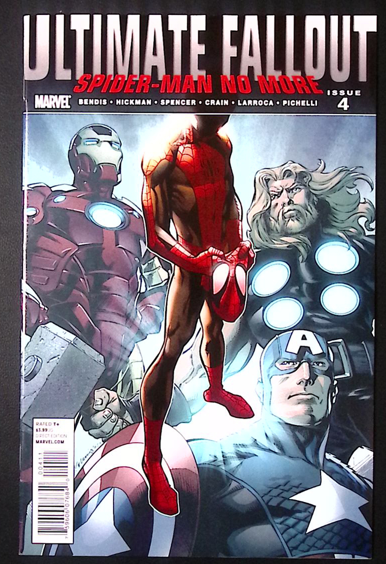 Ultimate Fallout #4 – 1st Appearance of Miles Morales – Previously CGC 8.5 – Raw Comic