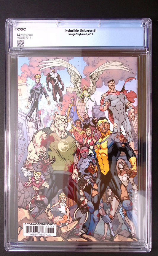 Invincible Universe #1 CGC 9.4 – Wraparound Cover | Image Comics 2013 55 CGC Graded Comic CGC Graded Comics UK | Buy Certified CGC Slabbed Comics Image Comics Redsters Comics