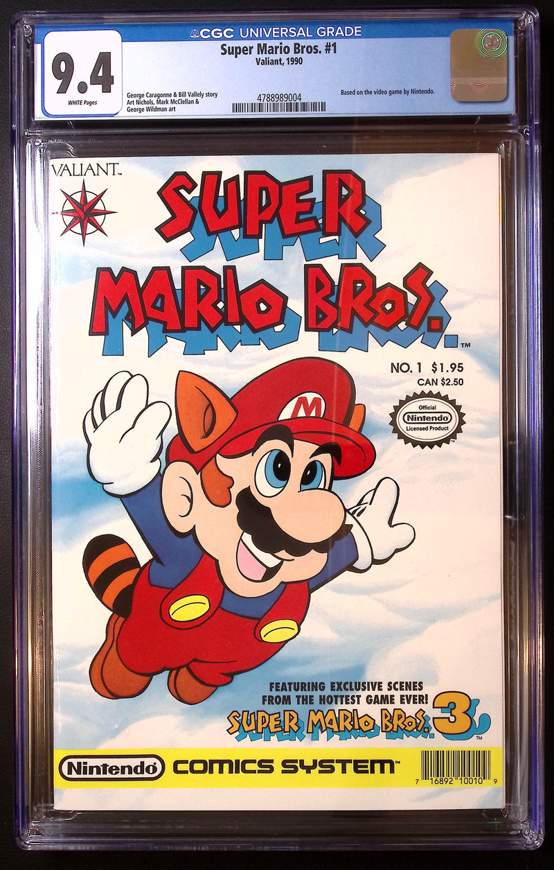 Super Mario Bros. #1 (1990) – Nintendo Comics System – CGC 9.4