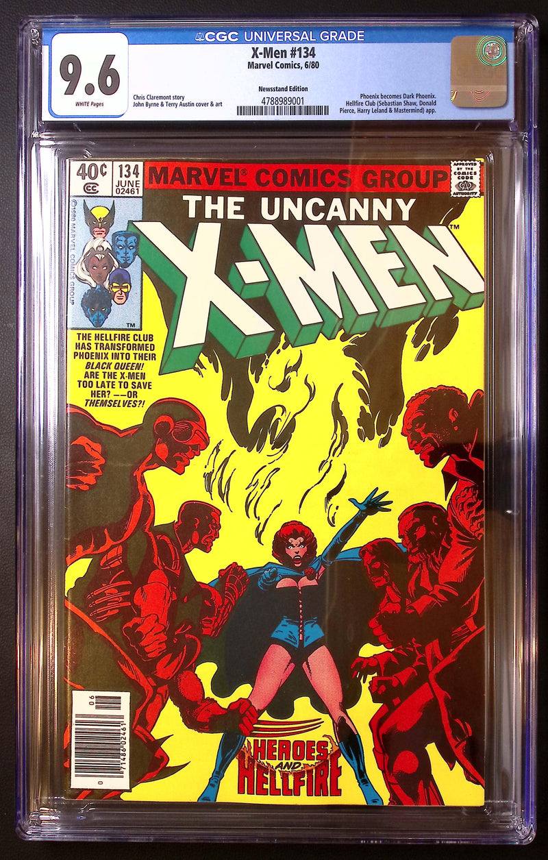 X-Men #134 (1980) – Newsstand Edition – CGC 9.6
