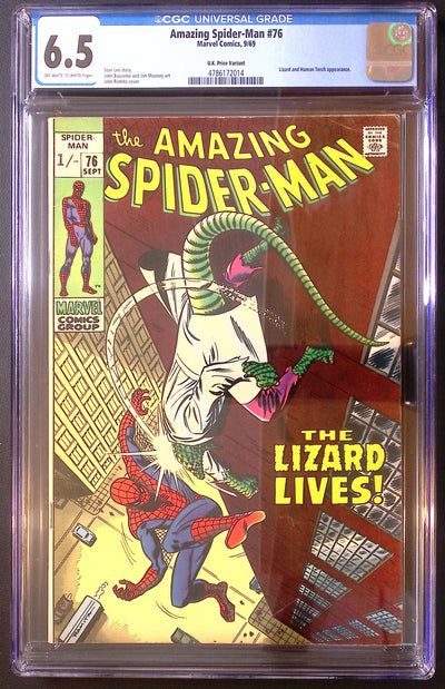 Amazing Spider-Man #76 (1969) – UK Price Variant – CGC 6.5