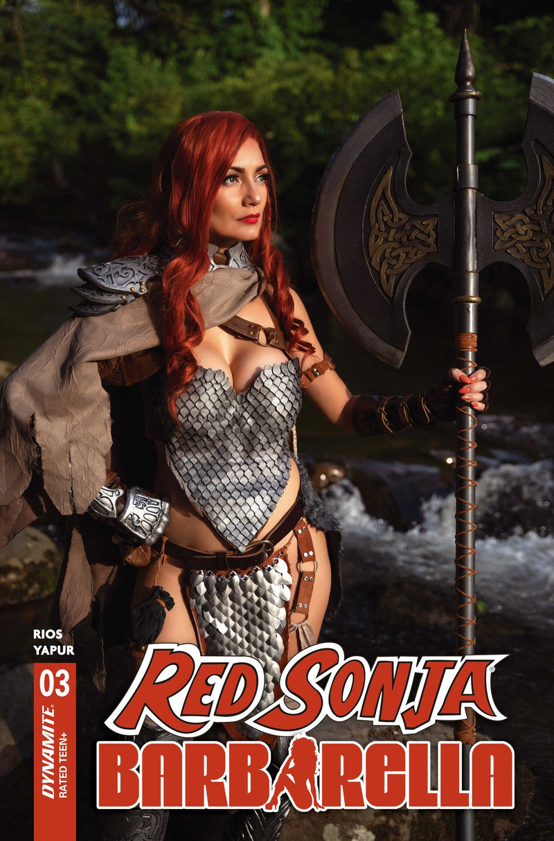 RED SONJA BARBARELLA #3 CVR D COSPLAY IVY RED SONJA VAR