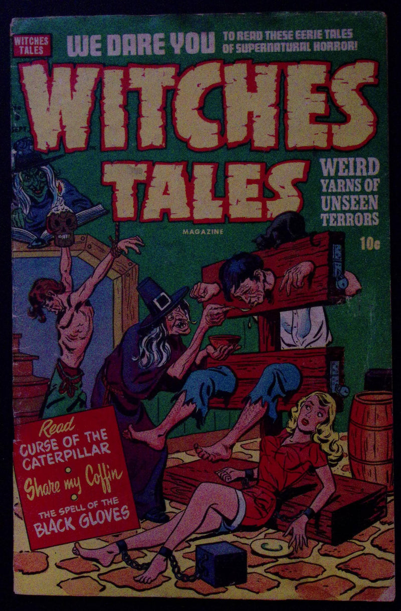 Witches Tales #5 – Pre-Code Torture & Bondage Cover – 3.0 GD/VG (1951)