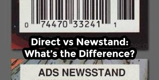 Newsstand vs Direct Edition comic barcode comparison UK