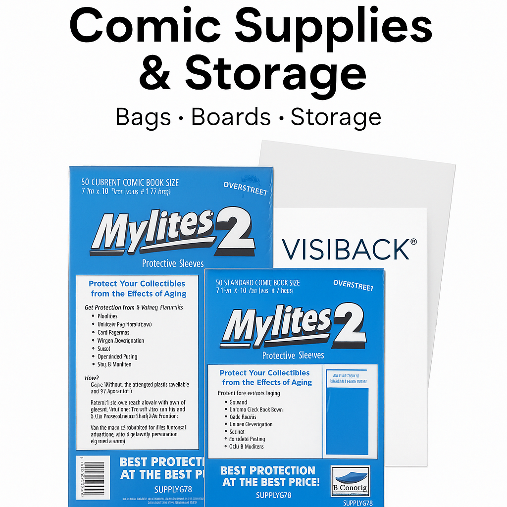 Comic Book Supplies & Storage