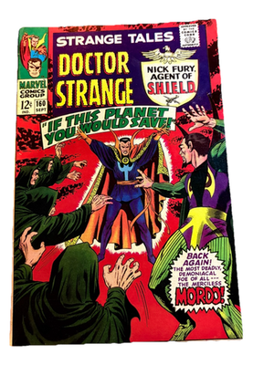 Strange Tales #160 – “If This Planet You Would Save!” (1967) 27 Vintage Comics UK | Key Marvel & DC Issues from Silver & Bronze Age Redsters Comics Redsters Comics
