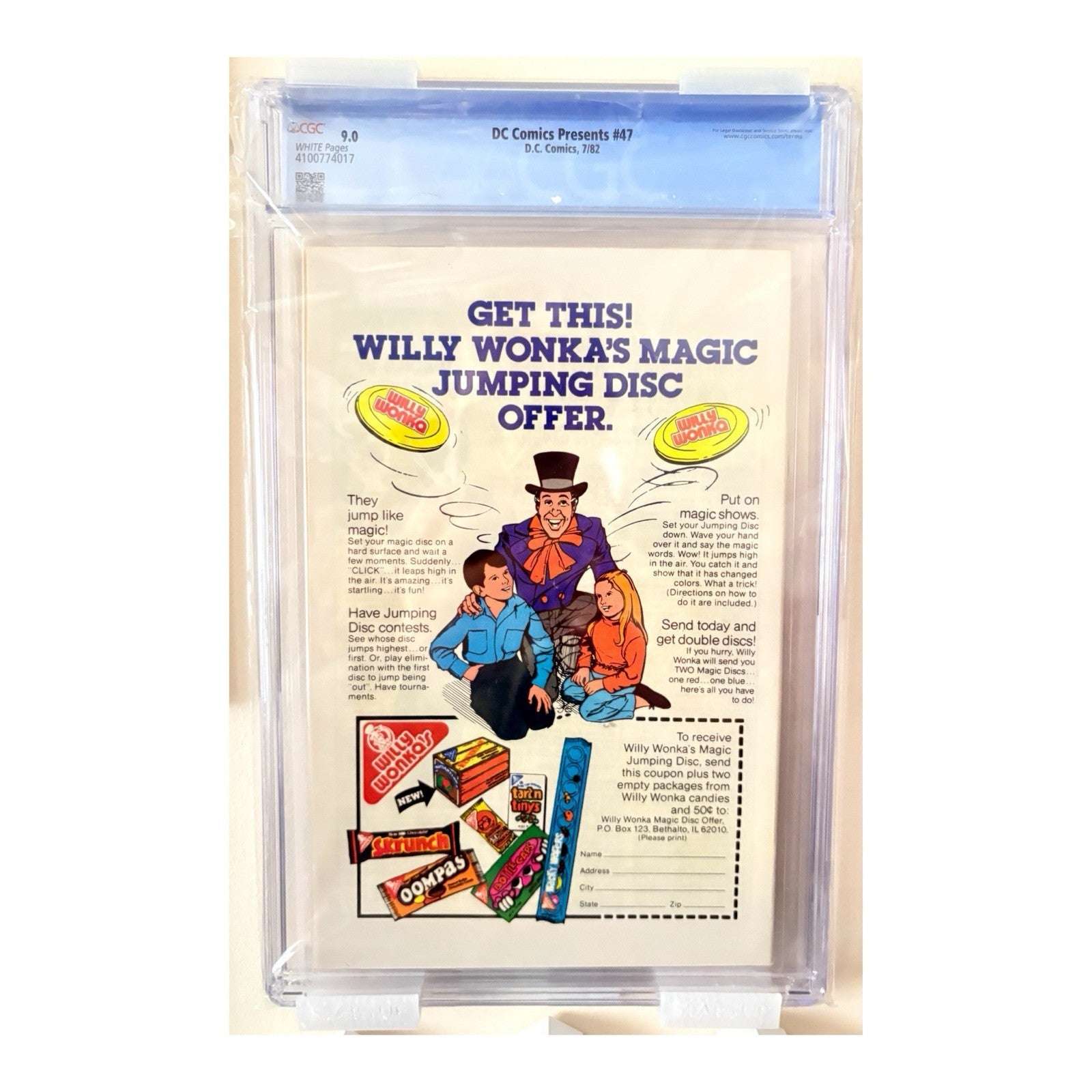 DC Comics Presents #47 CGC 9.0 1982 1st He-Man Skeletor/Masters of the Universe 324 CGC Graded Comics for Sale in the UK Redsters Comics Redsters Comics