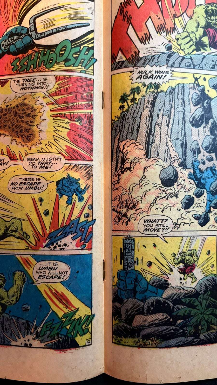 The Incredible Hulk #110 – Umbu the Unliving (1968) 17 Vintage Comics UK | Key Marvel & DC Issues from Silver & Bronze Age Redsters Comics Redsters Comics