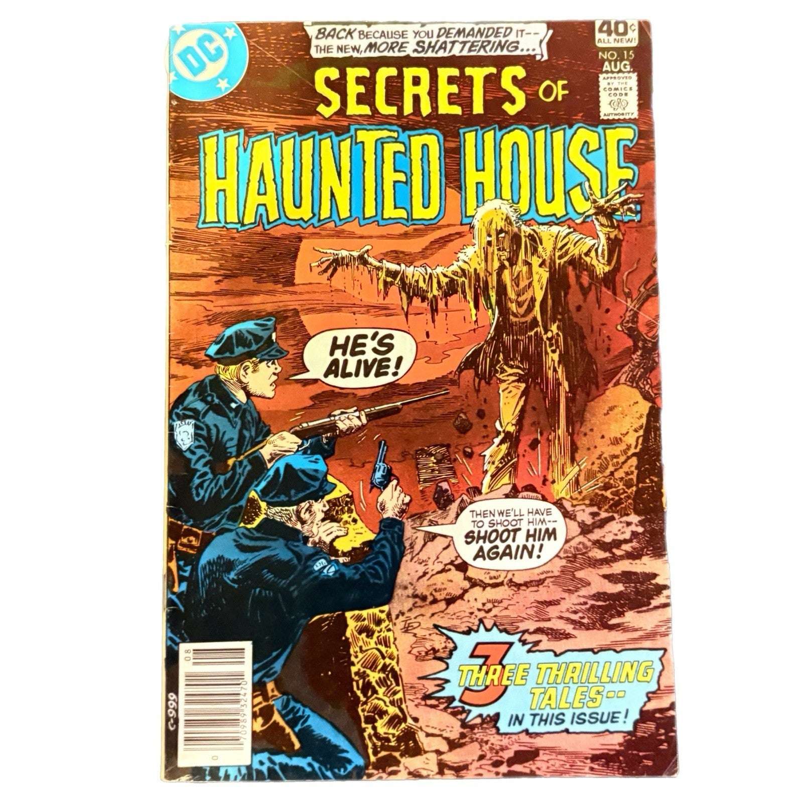 Secrets of Haunted House #15 – Mark Jeweler Insert (1979 DC) 76 Vintage Comics UK | Key Marvel & DC Issues from Silver & Bronze Age Redsters Comics Redsters Comics
