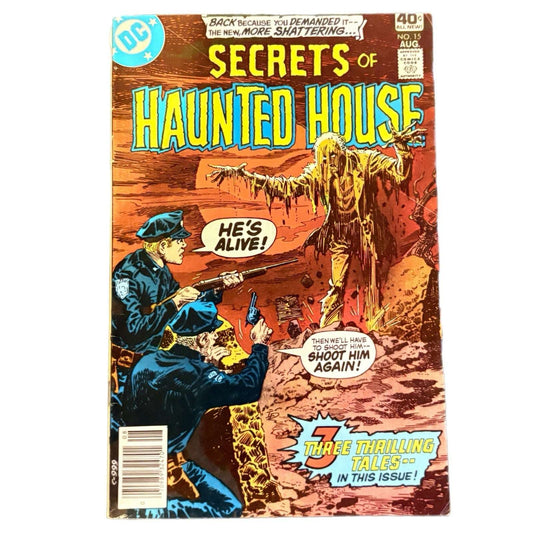 Secrets of Haunted House #15 – Mark Jeweler Insert (1979 DC) 76 Vintage Comics UK | Key Marvel & DC Issues from Silver & Bronze Age Redsters Comics Redsters Comics