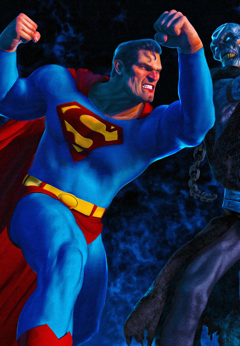 SUPERMAN #46 CVR D MARK SPEARS LEFT CONNECTING CARD STOCK VAR
