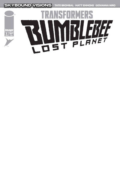 TRANSFORMERS BUMBLEBEE LOST PLANET #1 (OF 6) CVR G BLANK SKETCH VAR Allocations May Occur