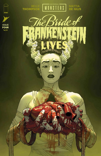 UNIVERSAL MONSTERS THE BRIDE OF FRANKENSTEIN LIVES #4 (OF 4) CVR A MATTIA DE IULIS