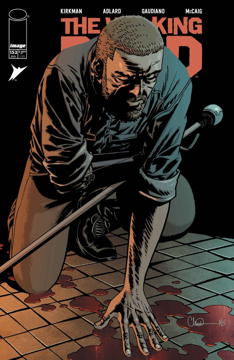 WALKING DEAD DELUXE #153 CVR B CHARLIE ADLARD & DAVE MCCAIG VAR (MR)