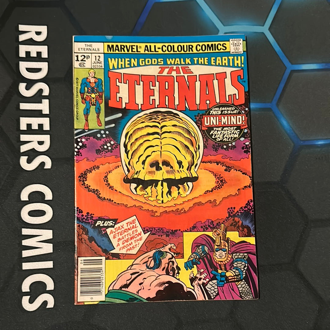 THE ETERNALS #12 UK PRICE VARIANT VF