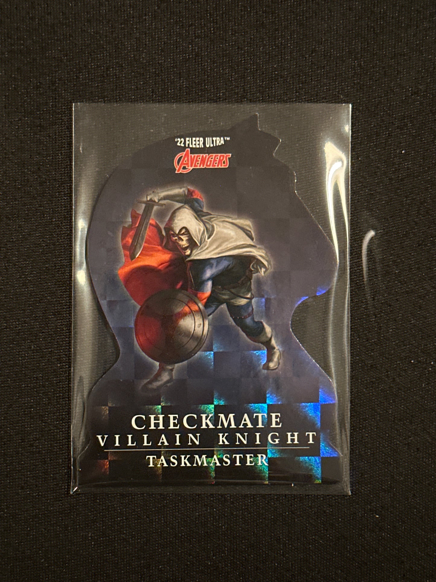 Avengers Fleer TASKMASTER SP CHECKMATE VILLAIN KNIGHT