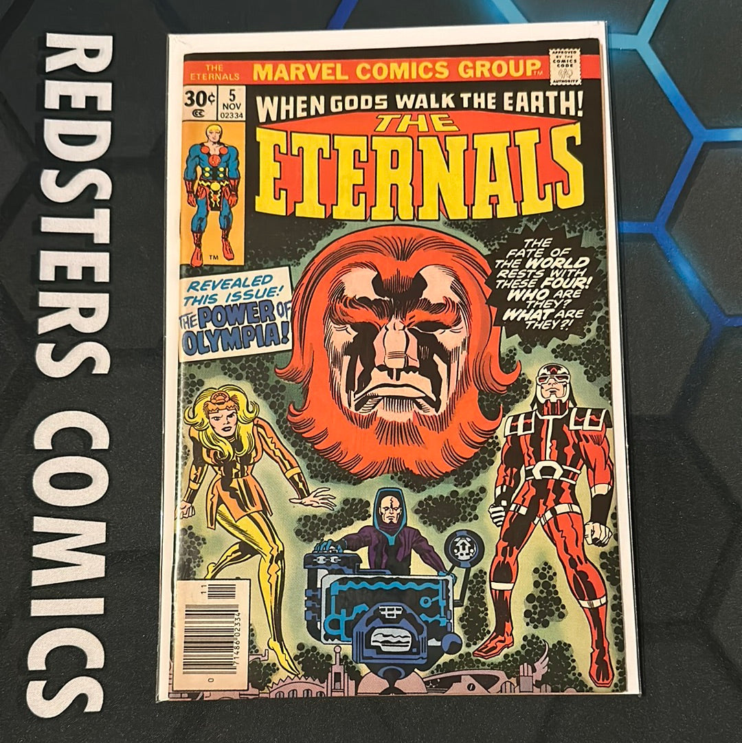 THE ETERNALS #5 NEWSTAND VF/NM 1ST THENA