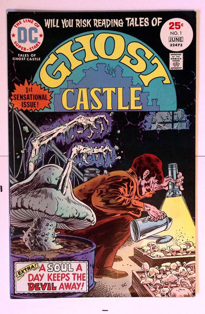 Tales of Ghost Castle #1 VF 8.0 1975 1st app. Lucien the Librarian 59 Vintage Comics UK | Key Marvel & DC Issues from Silver & Bronze Age Redsters Comics Redsters Comics