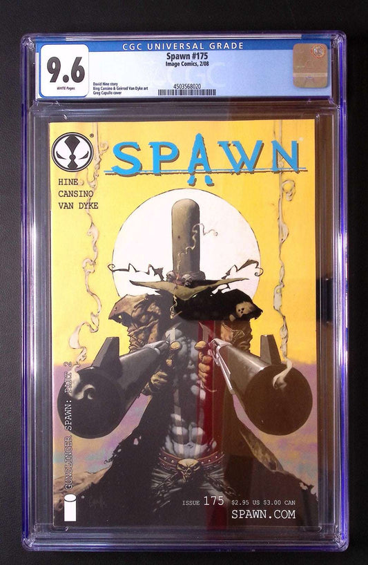 Spawn #175 CGC 9.6 Gunslinger Part 2 249 CGC Graded Comics for Sale in the UK Redsters Comics Redsters Comics