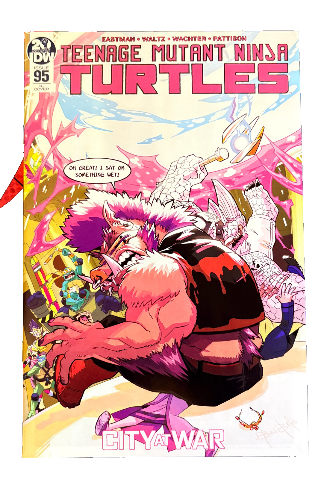 Teenage Mutant Ninja Turtles #95 (2019) – Jennika Becomes a Turtle – Key Issue