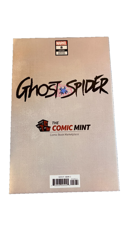 Ghost-Spider #8 Peach Momoko Gwenom Virgin Variant LTD 600 COA 69 UK Comic Exclusives & Rare Variants – Foils & Incentives | Redsters Comics Redsters Comics Redsters Comics
