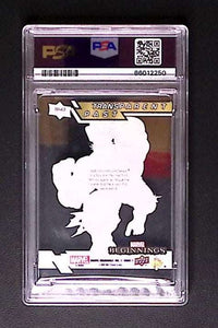 Upper Deck Marvel Beginnings Hulk Transparent Past PSA 9 90 Graded Comic Cards UK | PSA 10 & CGC Marvel Cards For Sale Marvel Redsters Comics
