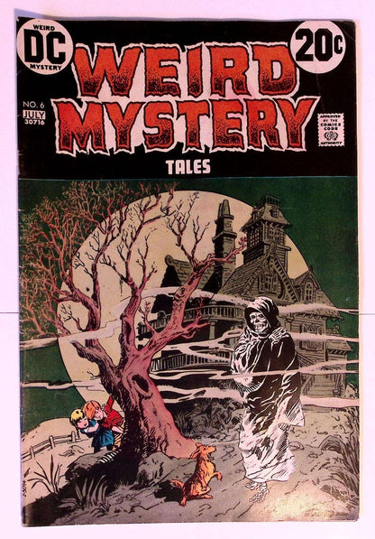 Weird Mystery Tales #6 1973 VG (4.0) Mark Jewellers Insert 37 Vintage Comics UK | Key Marvel & DC Issues from Silver & Bronze Age Redsters Comics Redsters Comics