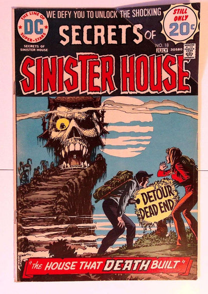 Secrets of Sinister House #18 Angel Luna 1974 Mark Jewellers VG+ 39 Vintage Comics UK | Key Marvel & DC Issues from Silver & Bronze Age Redsters Comics Redsters Comics