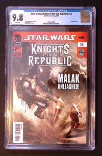Star Wars: Knights of the Old Republic #42 — Origin of Revan — CGC 9.8 (White Pa 280 CGC Graded Comics for Sale in the UK Redsters Comics Redsters Comics