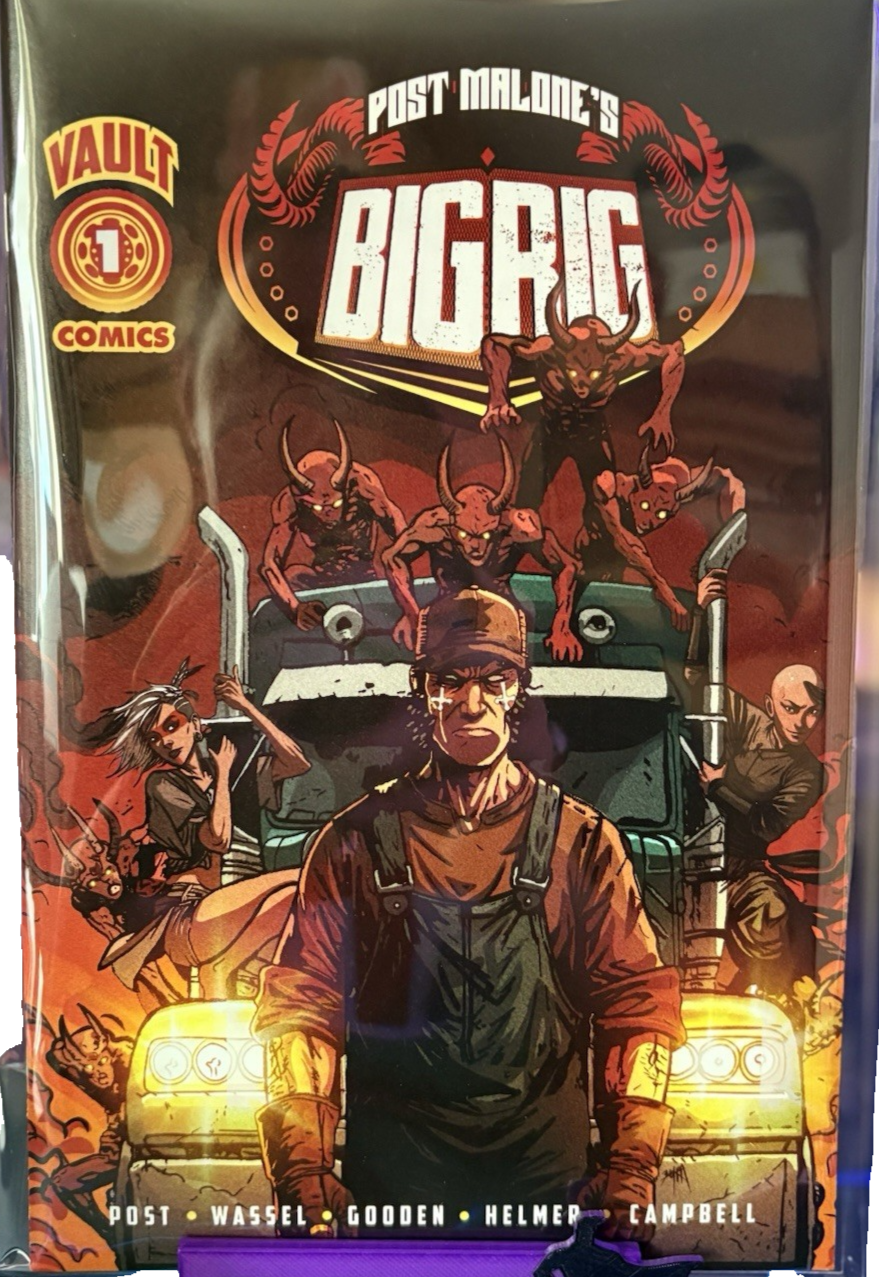 BIG RIG #1 Collector Cartel Exclusive CVR Artist Buğra limited 500 Copies