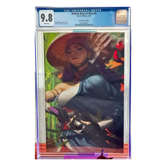 Demon Days X-Men #1 Stanley Artgerm Lau 1:100 incentive CGC 9.8 110 CGC Graded Comics for Sale in the UK Redsters Comics Redsters Comics