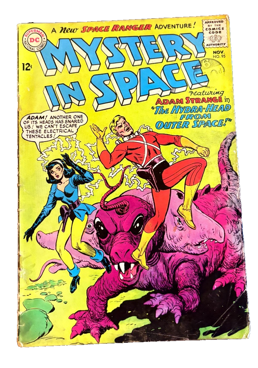 Mystery in Space #95 Nov 1964 VGC 4.0 "The Hydra-Head from Outer Space" 12 Vintage Comics UK | Key Marvel & DC Issues from Silver & Bronze Age Redsters Comics Redsters Comics