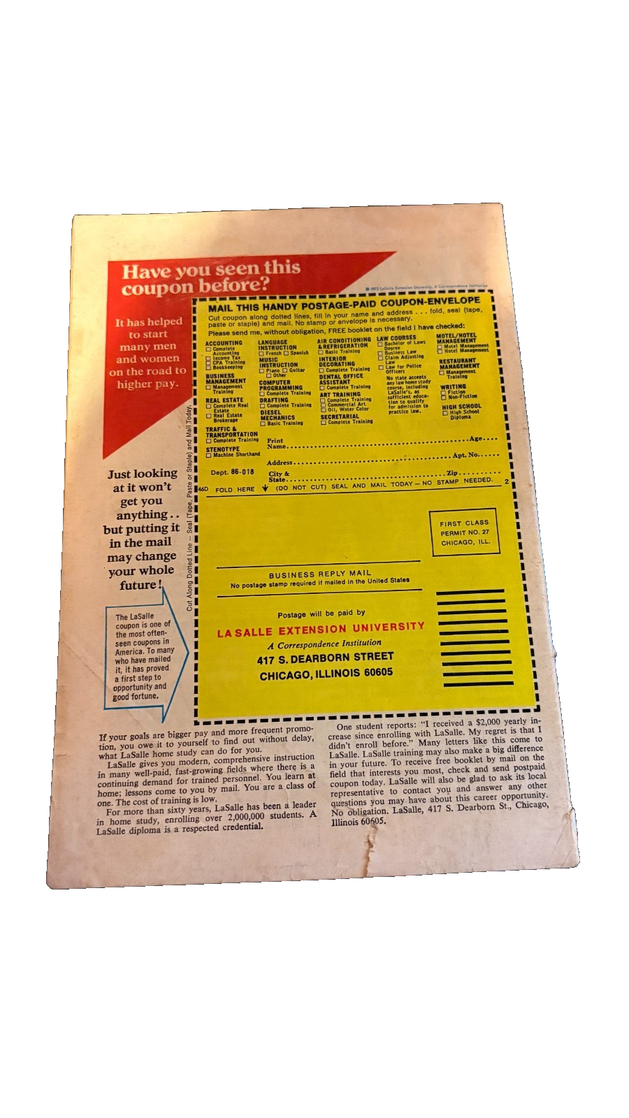 BEWARE #1 MARVEL COMICS, 1973 BRONZE AGE ~ VG 21 Vintage Comics UK | Key Marvel & DC Issues from Silver & Bronze Age Redsters Comics Redsters Comics