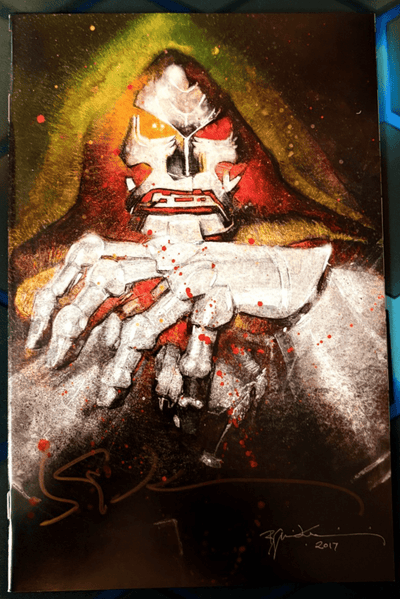 Fantastic Four #1 Bill Sienkiewicz Virgin Variant Signed + COA (Limited to 1500)