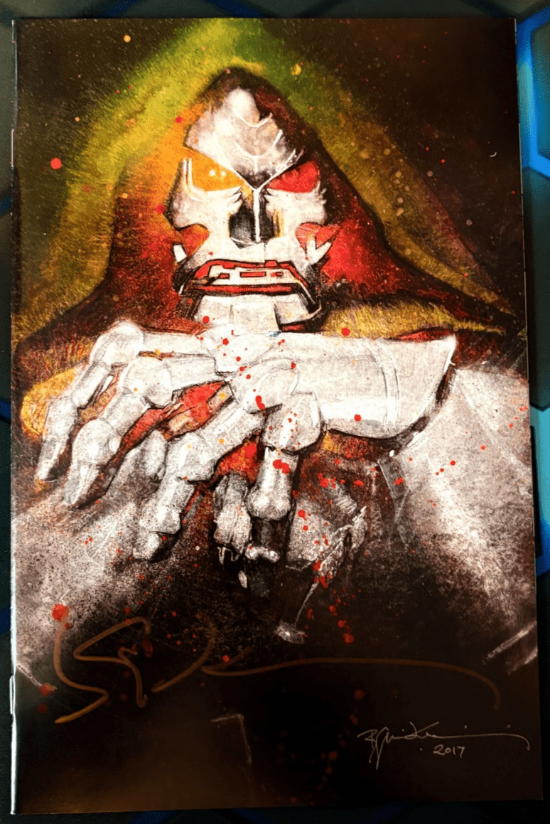 Fantastic Four #1 Bill Sienkiewicz Virgin Variant Signed + COA (Limited to 1500)