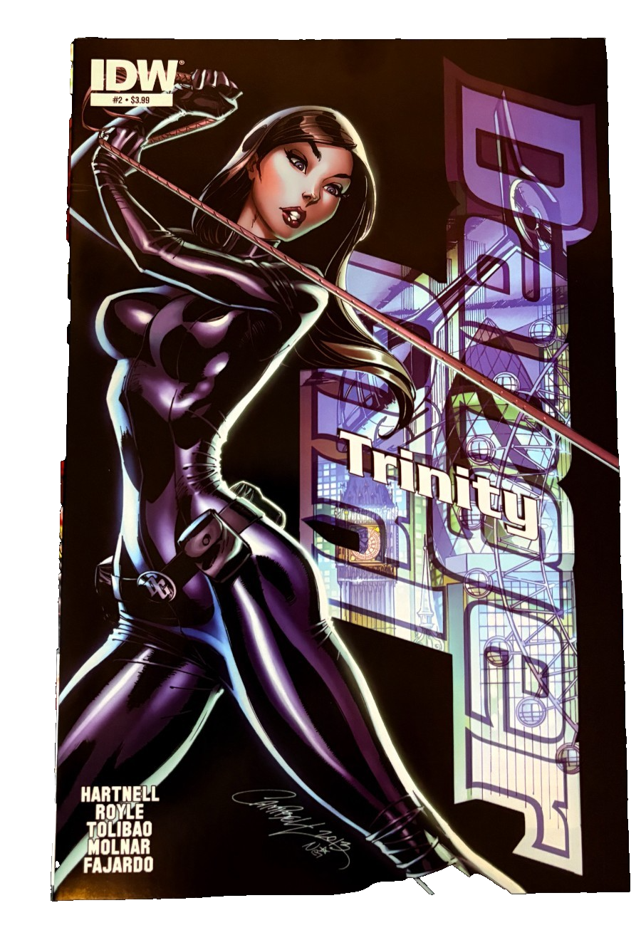 US Danger Girl Trinity (2013 IDW) #2 J. SCOTT CAMPBELL COVER 9 UK Comic Exclusives & Rare Variants – Foils & Incentives | Redsters Comics Redsters Comics Redsters Comics