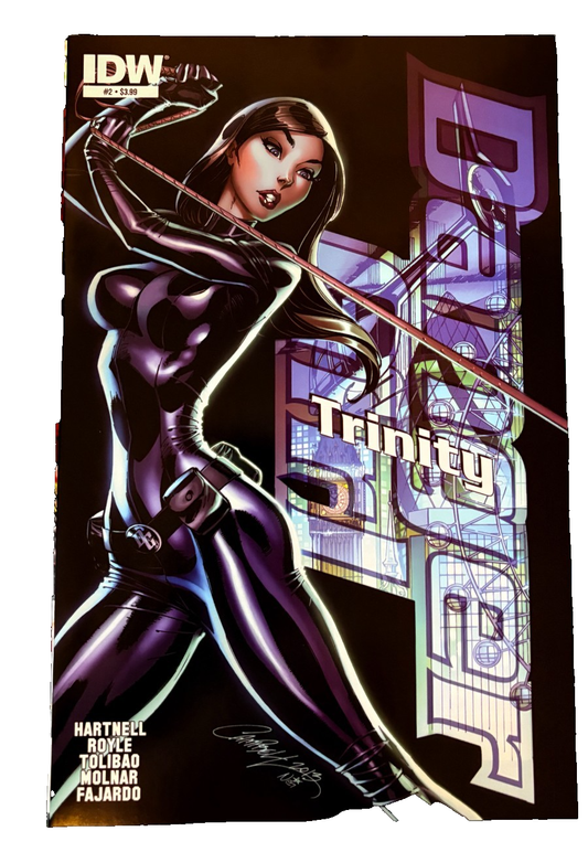 US Danger Girl Trinity (2013 IDW) #2 J. SCOTT CAMPBELL COVER 9 UK Comic Exclusives & Rare Variants – Foils & Incentives | Redsters Comics Redsters Comics Redsters Comics